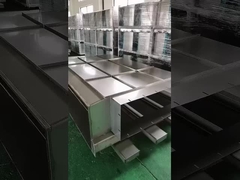 บริการผลิตโลหะกระดาษเหล็กไร้ขุ่น การตัดเลเซอร์, การบิด, การปั่น