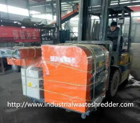 ราคาดี เศษถุงจัมโบ้เศษฟิล์มพลาสติก Shredder เพลาคู่สำหรับวัสดุชนิดนุ่ม ออนไลน์
