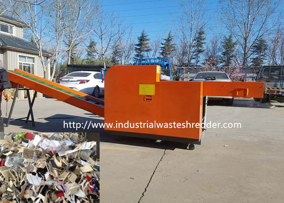 ราคาดี โรงงานผลิตรองเท้าเหลือเครื่องตัดโฟมหนัง PU Shredder Crusher ออนไลน์