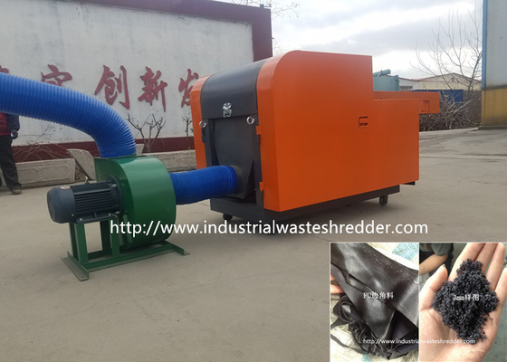 ราคาดี PU รีไซเคิลเศษเครื่องตัดหนังสัตว์ขนสัตว์ Shredder Crusher ออนไลน์