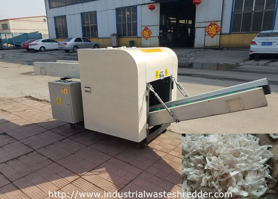 ราคาดี ใบมีดโรตารี่เศษ Shredder เครื่องตัดผ้าอนามัยที่มีข้อบกพร่องรีไซเคิลเครื่องตัด ออนไลน์