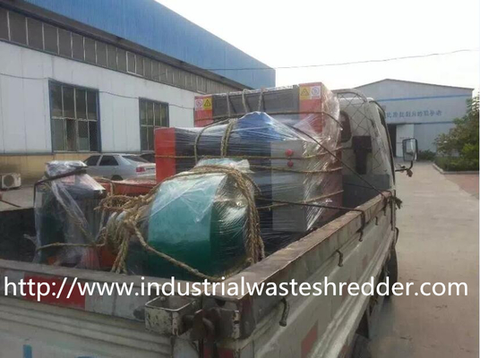 ราคาดี พรมอุตสาหกรรมเสีย Shredder / Crusher บำรุงรักษาง่ายสำหรับวัสดุอ่อนนุ่ม ออนไลน์
