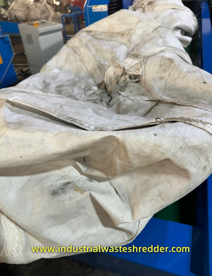 เครื่องบดกระเป๋า Raffia ขนาดขนาดใหญ่ Super Sack Grinder Mill ความจุ