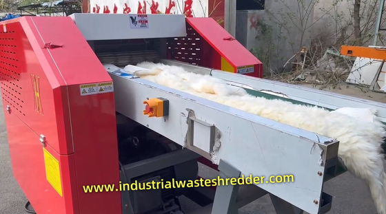 เครื่องบดผิวหนังผิวหนัง 22KW เครื่องตัดเครื่องยนต์ 8P เครื่องบดผิวหนังสัตว์แห้ง แกะ
