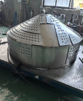 ราคาดี 316L 304 สแตนเลส โลหะแผ่น ผลิตโลหะ อุปกรณ์ปฏิกิริยาทางการแพทย์ Shell การประมวลผลตามสั่ง ออนไลน์